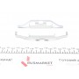 Планка супорта (заднього) прижимна (к-кт) VW T5 03-09 (Ate)