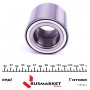 Підшипник маточини (задньої) Fiat Ducato 02-06/Citroen Jumper 02-/Peugeot Boxer 01- (42x75x60)(к-кт)