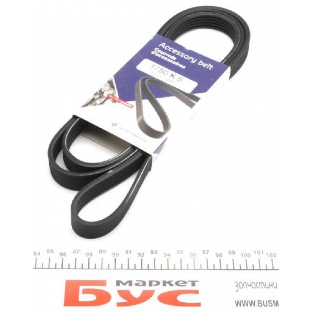 Ремінь генератора Renault Kangoo 1.4/1.6i, 97- (5PK1750)