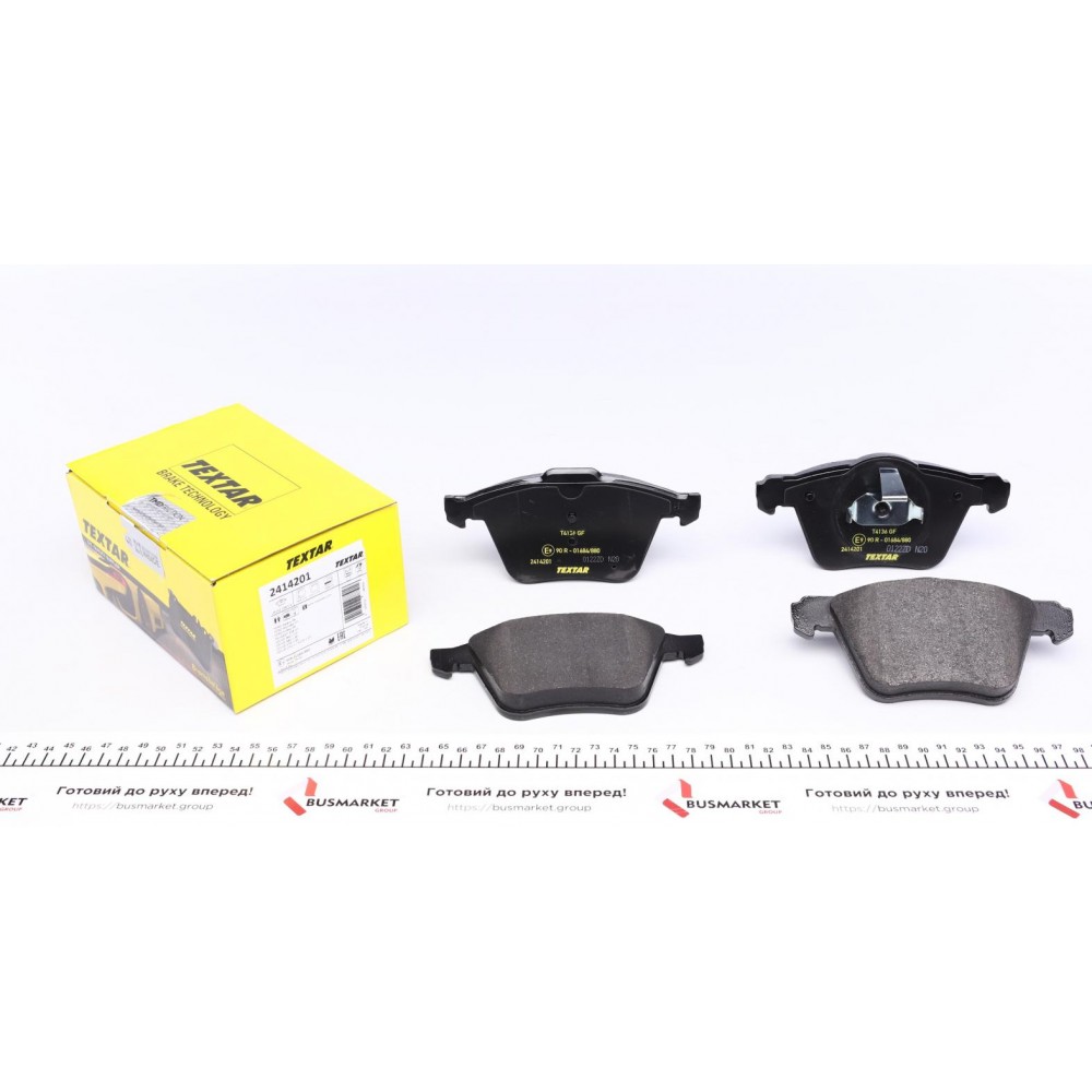 Колодки гальмівні (передні) Ford Galaxy/S-max/ Volvo S80/V60/V70 06- (Teves) Q+