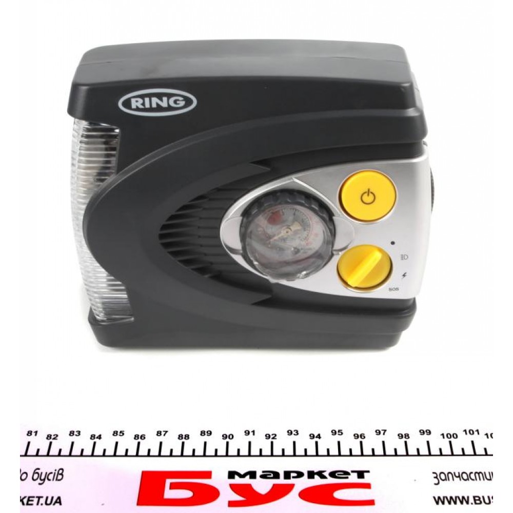 Компресор автомобільний 12V/120W/6.9 BAR (авто вимк./Ліхтар/аналоговий) (не постачається)
