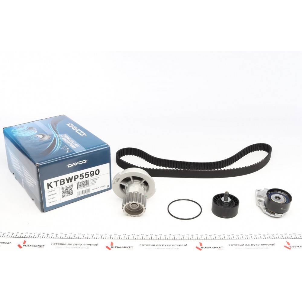 Комплект ГРМ + помпа Daewoo Lanos/Nexia/Chevrolet Aveo/Lacetti 1.4-1.6 16V 03-