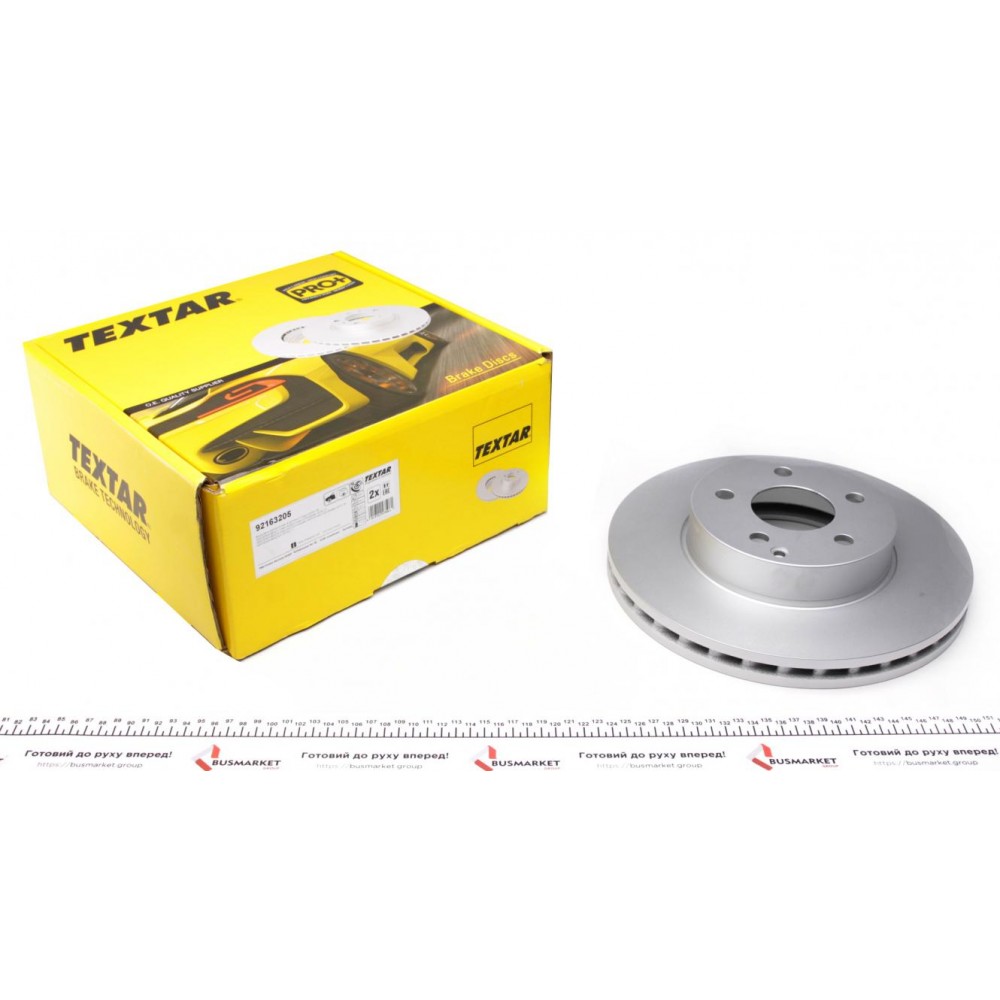 Диск гальмівний (передній) MB E-class (W211/W212/S211/S212) 02-09 (295x28) PRO+