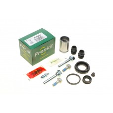 Ремкомплект супорта (заднього) Kia Rio 17- (d=34mm) (+ поршень/направляюча) (Mando)SuperKit