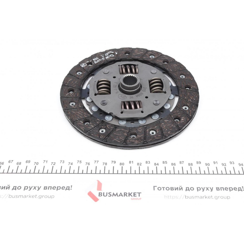 Диск зчеплення VW Passat -88, d=190mm, z=24