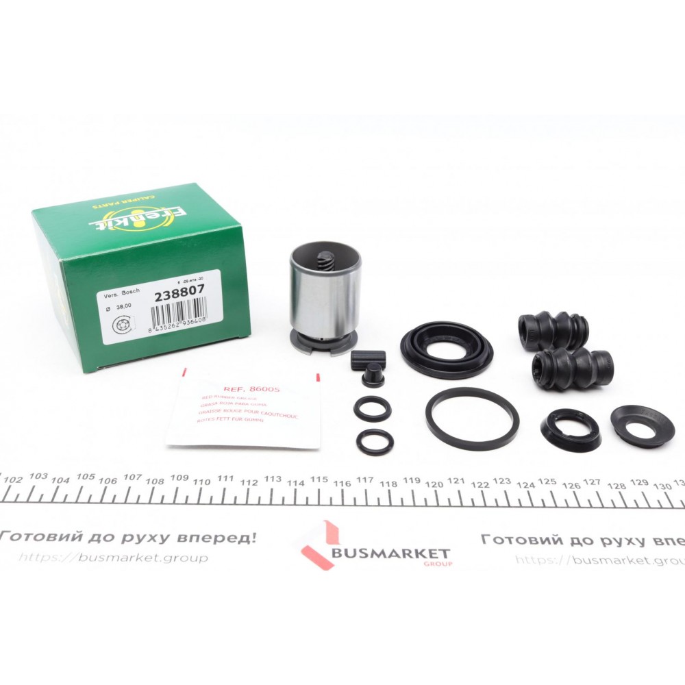 Ремкомплект супорта (заднього) (R) Renault Kangoo 97- (d=38mm) (+поршень з механізмом) (Bosch)