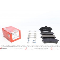 Колодки гальмівні (задні) MB S-class (W222/C217/A217)/SL (R231) 13- (TRW) (з аксесуарами)
