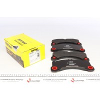 Колодки гальмівні (передні) Porsche Panamera 16- (Brembo)