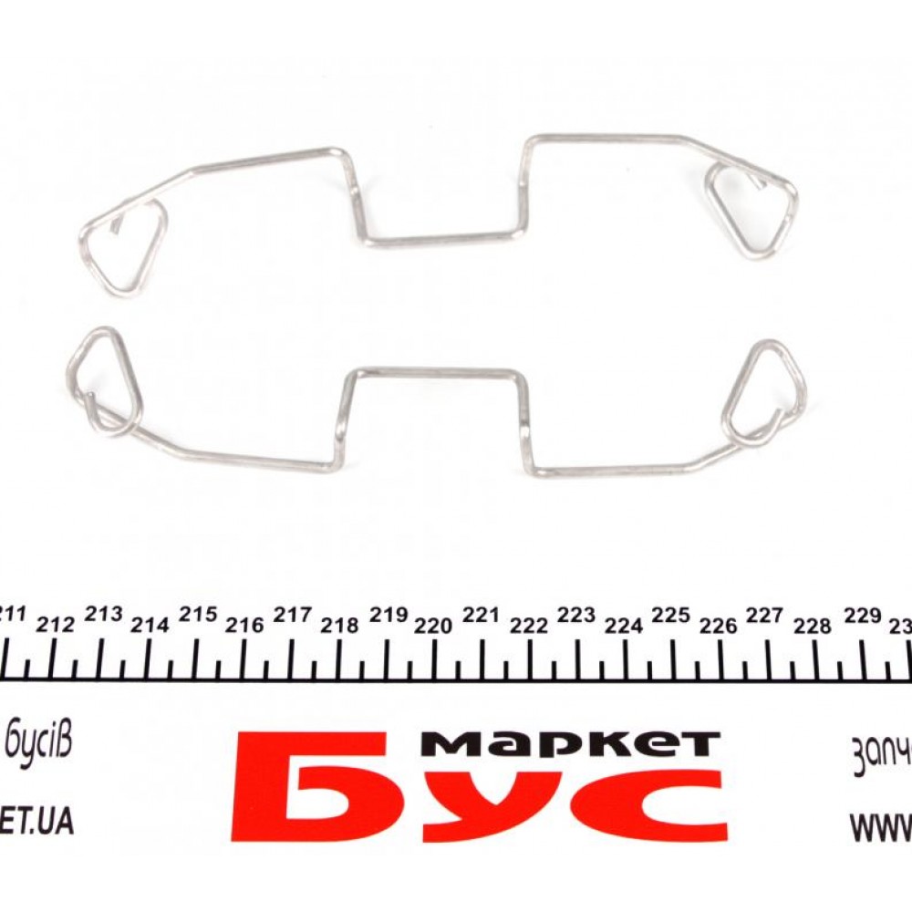 Планка супорта (переднього) прижимна (к-кт) VW T4 90-03 (Ate)