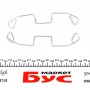 Планка супорта (переднього) прижимна (к-кт) VW T4 90-03 (Ate)