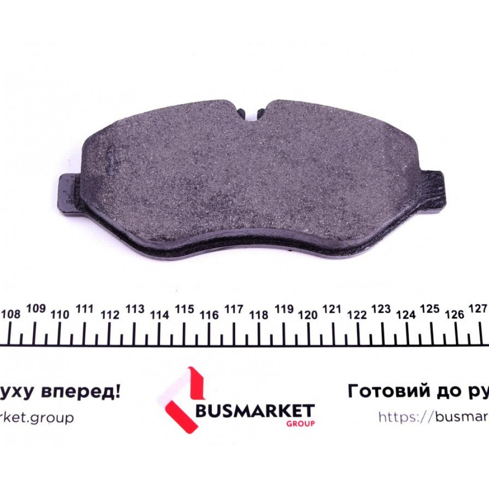 Колодки гальмівні (передні) Iveco Daily IV/V 06- (Brembo) Q+