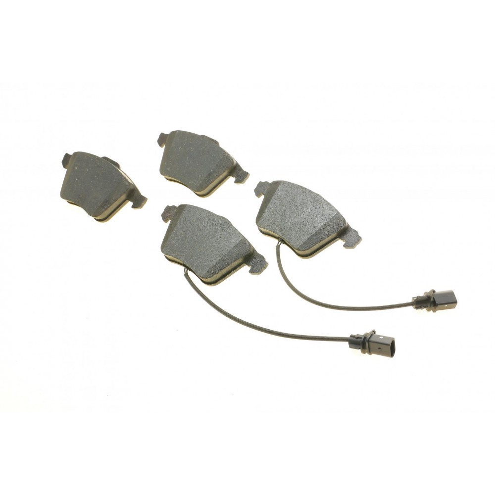 Колодки тормозные (передні) Audi A4 03-09/A6/A8 03-11/Seat Exeo 08-13 (+датчики)