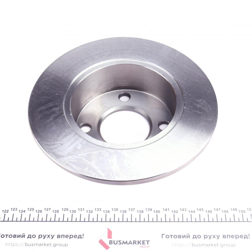 Диск гальмівний (задній) Audi 80 86-96/Audi 90 84-91/Audi 100 82-90 (245x10) (повний)