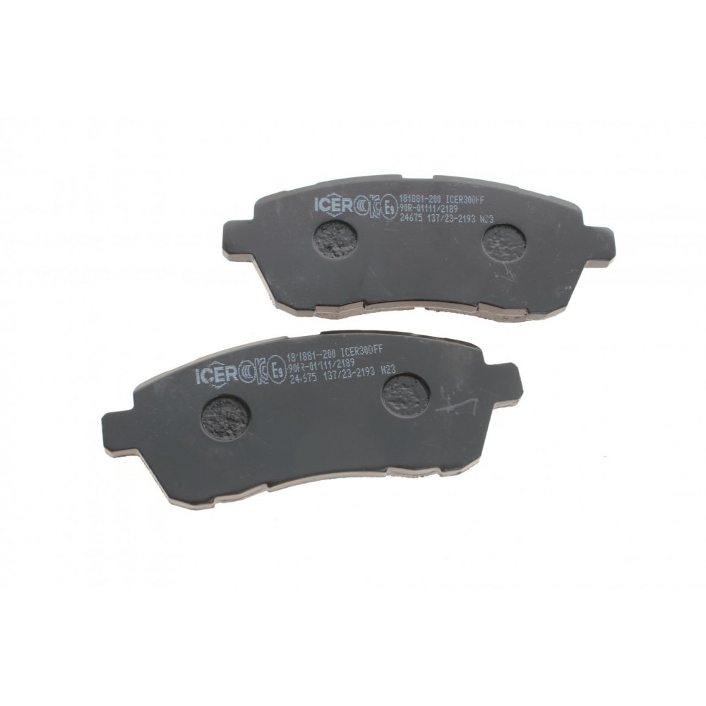 Колодки гальмівні (передні) Mazda 2 III 07-15/Subaru Justy 07-/Suzuki Swift 10-