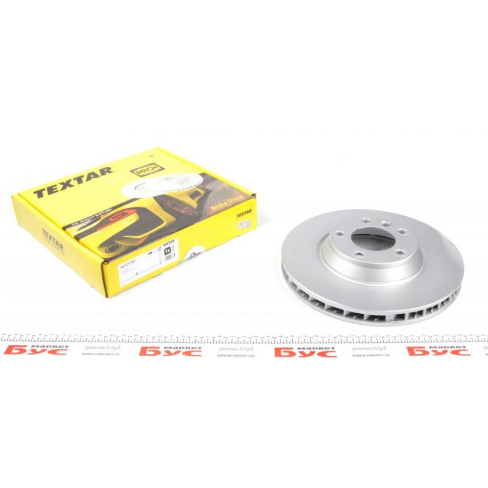 Диск гальмівний (передній) Audi Q7 06-15/Porsche Cayenne 02-/VW Touareg 02-10 (350x34) (L) PRO+