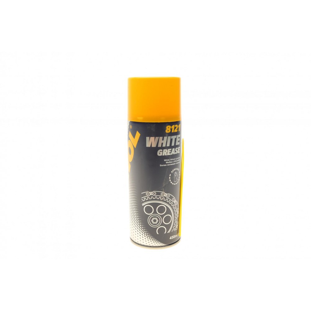 Смазка універсальна (спрей/біла/літіева) White Grease (450g)