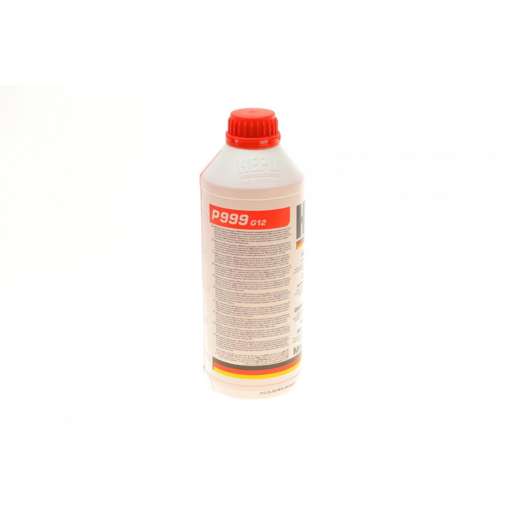 Антифриз (червоний) G12 (1,5 л) (1:1= -37°C)