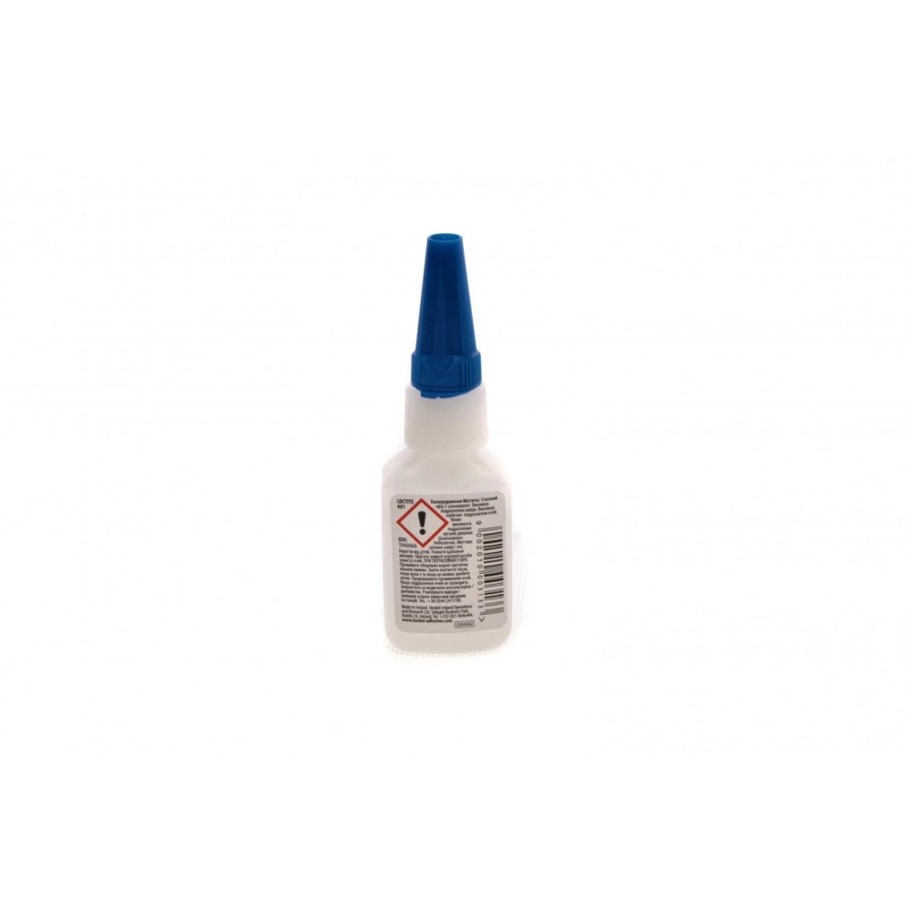 LOCTITE 401 BO20G UA суперклей універсальний (-40 до +120°С) пониженої в'язкость