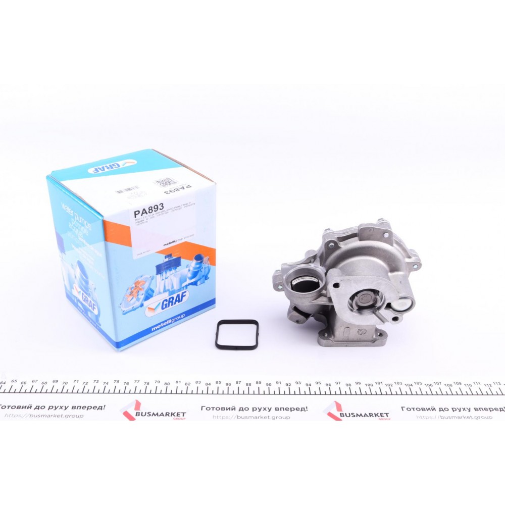 Помпа води BMW 1/3/X1/X3/Z4 116i/118i/120i/130i/316i/Ci/ti/318i/Ci/ti/320i/si/2.0 01-15 (B/B)(6 лоп)