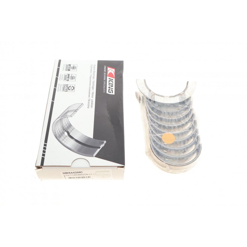 Вкладиші корінні Ford Focus/Mondeo/Volvo C30/S40/V50 1.8-2.0 99-16 (STD)