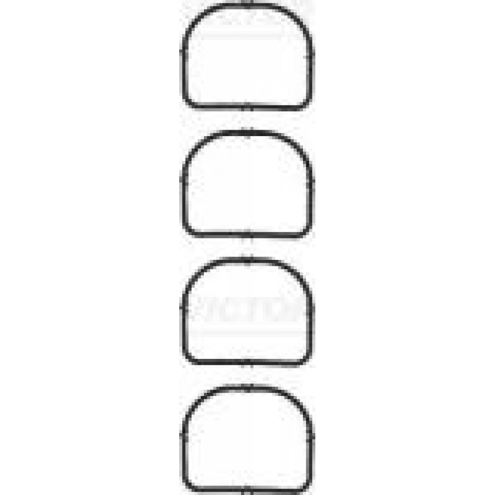 Прокладка колектора впускного BMW X3 (E83) 05-11 (к-кт), N42/N45/N46
