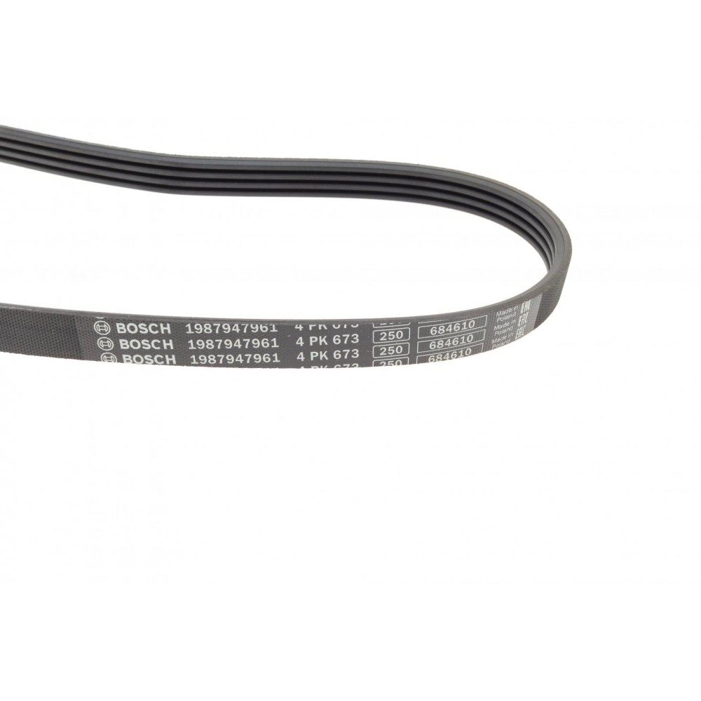 Ремінь генератора Hyundai i10/i20/i30 1.1/1.6CRDi 08-13/Fiat Doblo/Punto/Stilo 1.2/1.4 01- (4PK673)