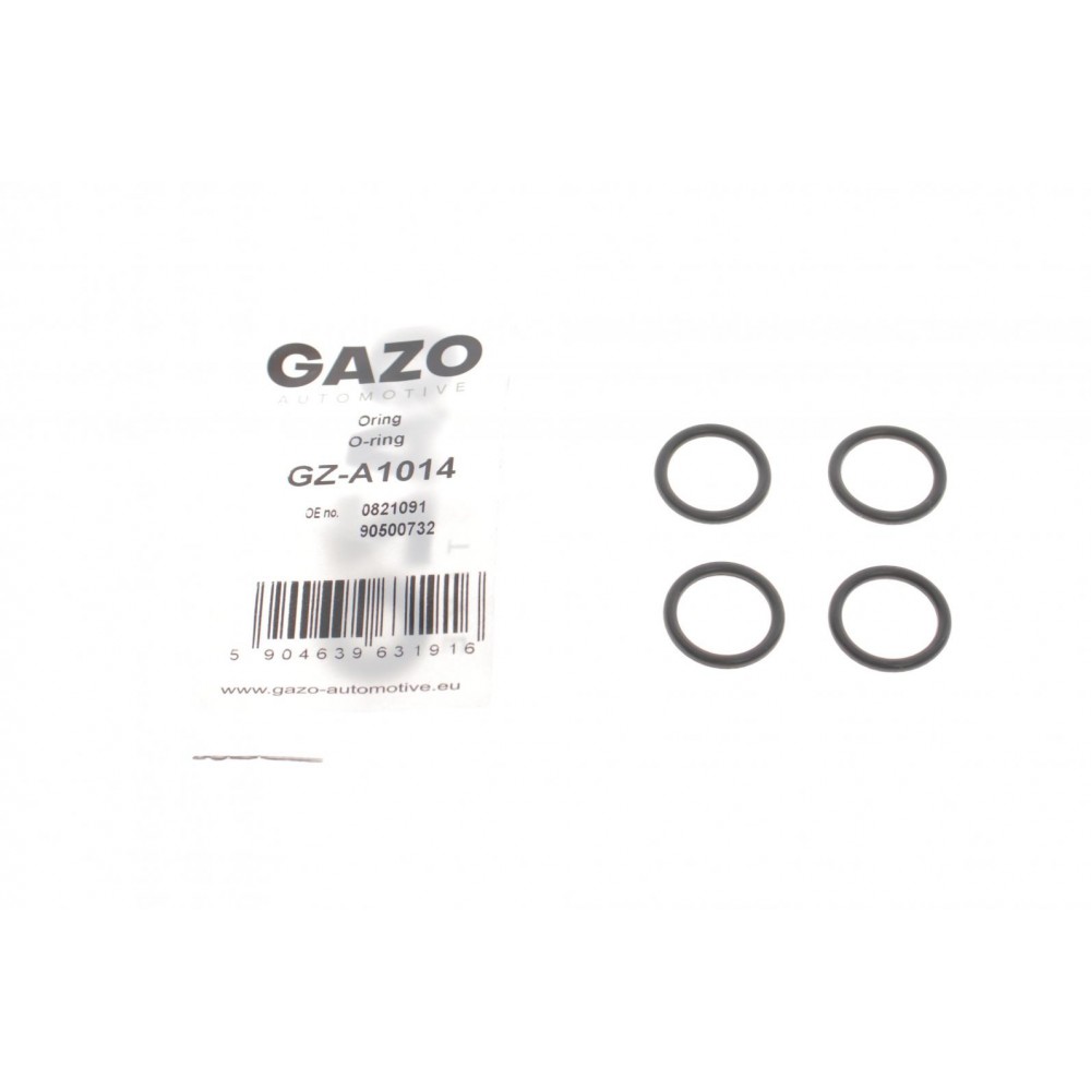 Прокладка форсунки ущільнююча (к-кт 4 шт) Opel Omega/Zafira 2.0 DTI 16V 97-05 (кільце)