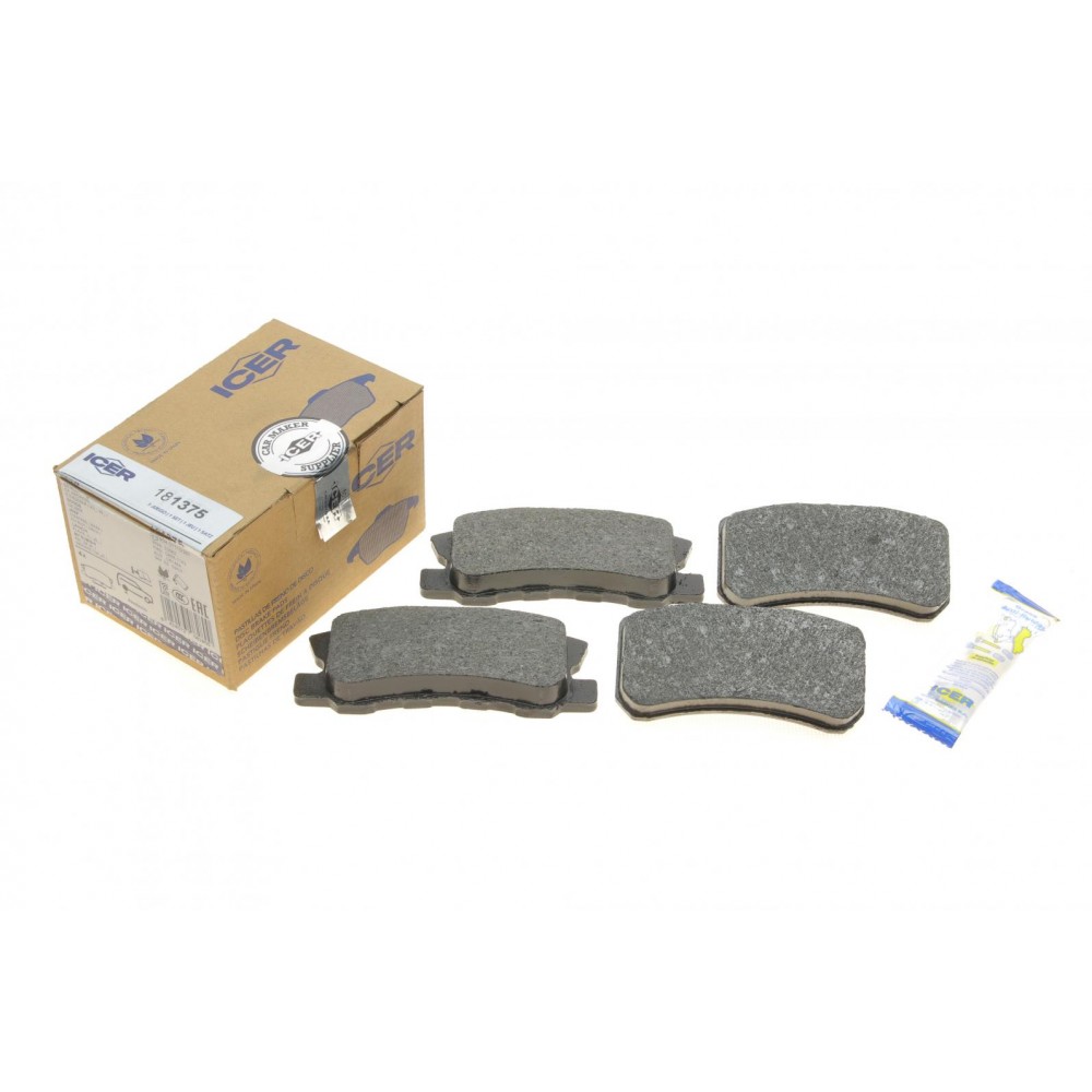 Колодки гальмівні (задні) Citroen C4/Peugeot 4008 12-/Dodge/Jeep/Mitsubishi Outlander 06-/Pajero 91