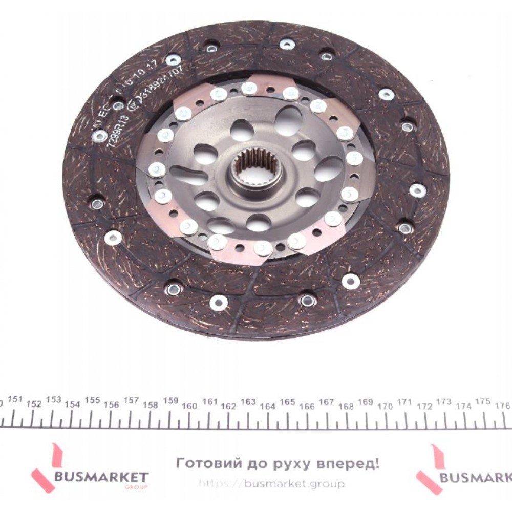 Комплект зчеплення VW Sharan/Ford Galaxy 1.9 TDI 97--00