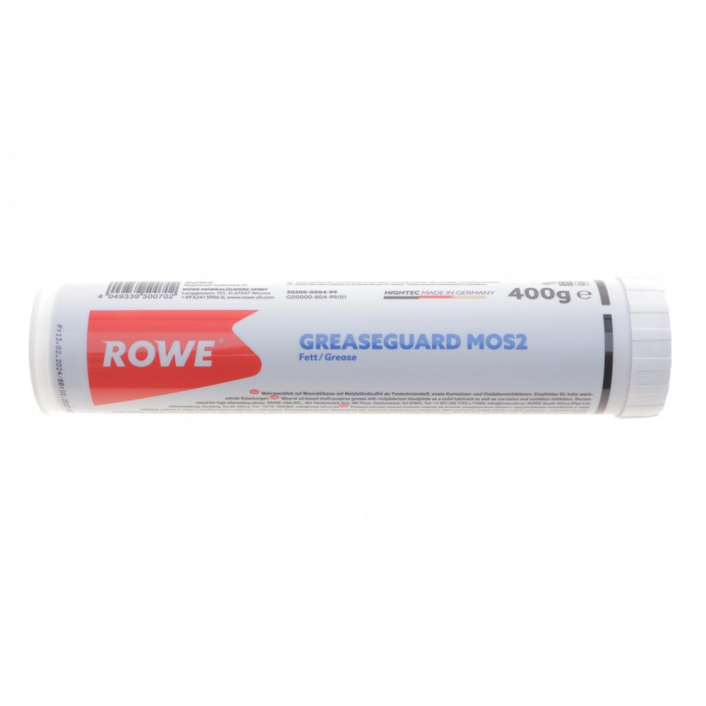 Змазка для підшипників HIGHTEC GREASEGUARD MOS2 (400g) (KPF 2 K -30) -30 °C до +130 °C.