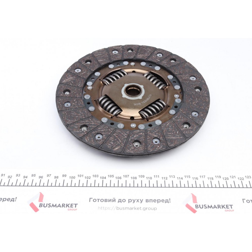 Комплект зчеплення VW T4 2.4D 90-98 (228mm) (+вижимний)