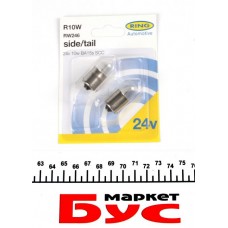 Автолампа R10W 24V 10W BA15s (SCC) Standard (блістер/2шт.)
