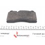Колодки гальмівні (передні) VW Touareg 02- (Brembo) (з низьким продукуванням пилу)