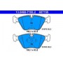 Колодки гальмівні (передні) BMW 3 (E46) 99-07/X3 (E83) 03-11/Z4 (E85/E86) 06-08 (Ate)