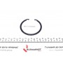 Підшипник маточини (передньої) Peugeot 4007/4008/Mitsubishi ASX/Outlander (43x80x40) (+ABS)(к-кт)