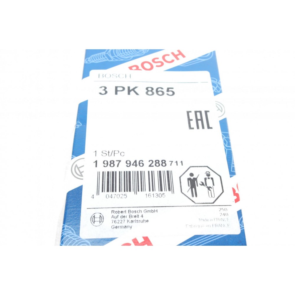 Ремінь генератора Citroen Jumper/Peugeot Boxer 2.5D 96-02 (3PK865)