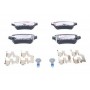 Колодки гальмівні (задні) Opel Astra G/H 04- (TRW)