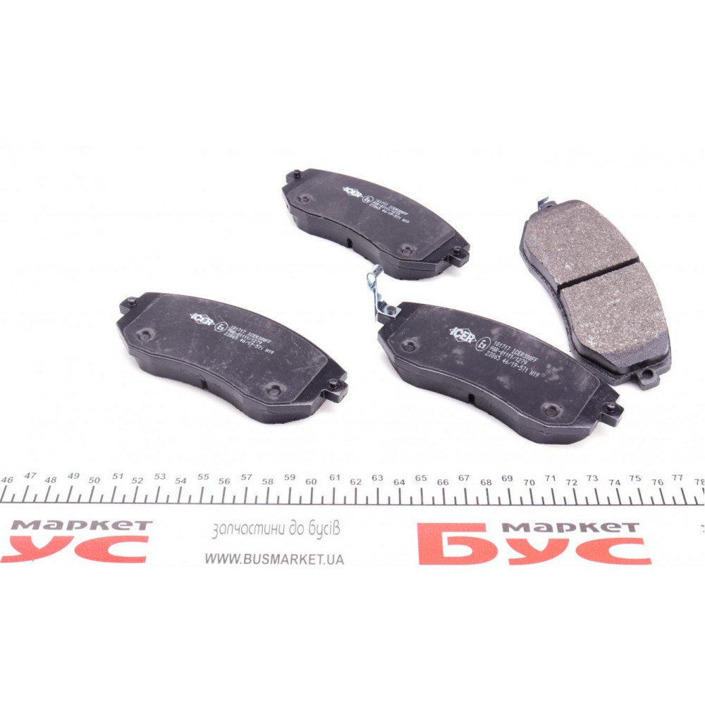 Колодки гальмівні (передні) Subaru Forester 02-/Impreza 00-/Legacy 03-14/Outback 03-