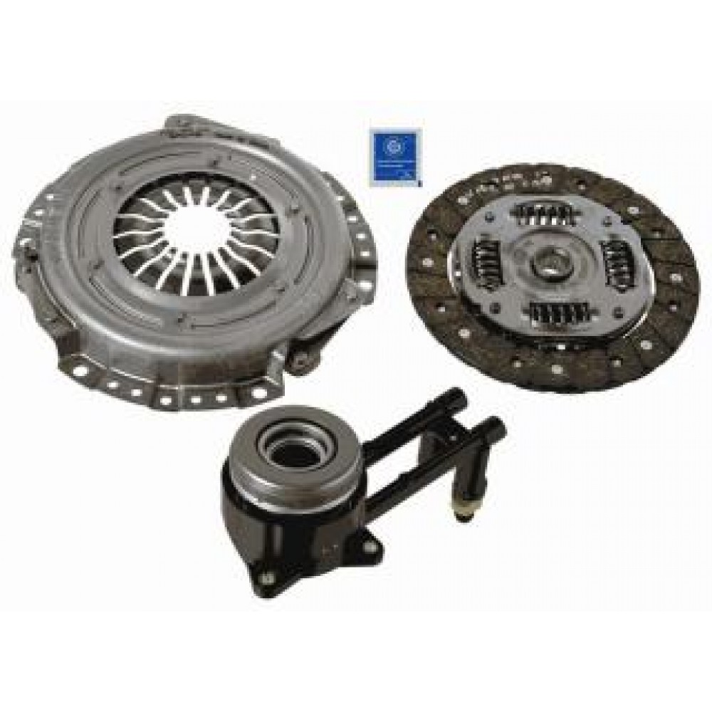 Комплект зчеплення Ford Fiesta/Mazda 2 1.25-1.4 96-08 (d=190mm) (+вижимний)