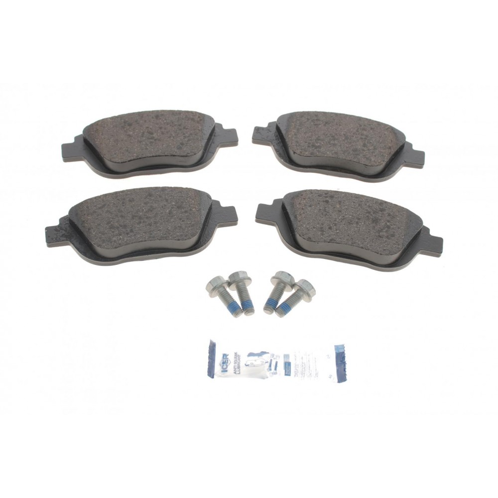 Колодки гальмівні (передні) Citroen С3/DS3 09-/C4 Cactus/Peugeot 2008 13-