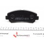 Колодки гальмівні (передні) Nissan Qashqai/X-Trail 07-13 (141.9x58.8x17) (Sumitomo, Akebono)
