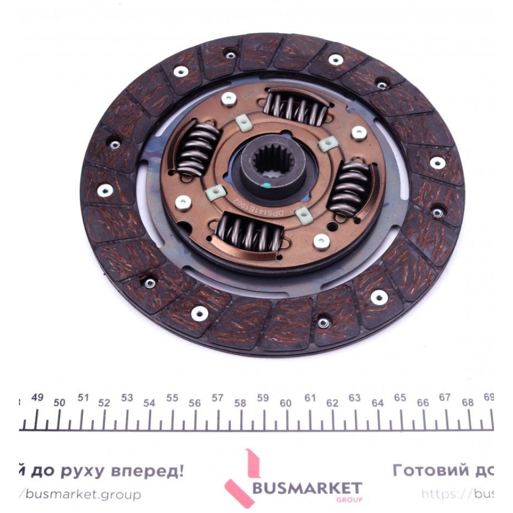 Комплект зчеплення Ford Escort/Fiesta 77-95 (d=190mm) (+вижимний)
