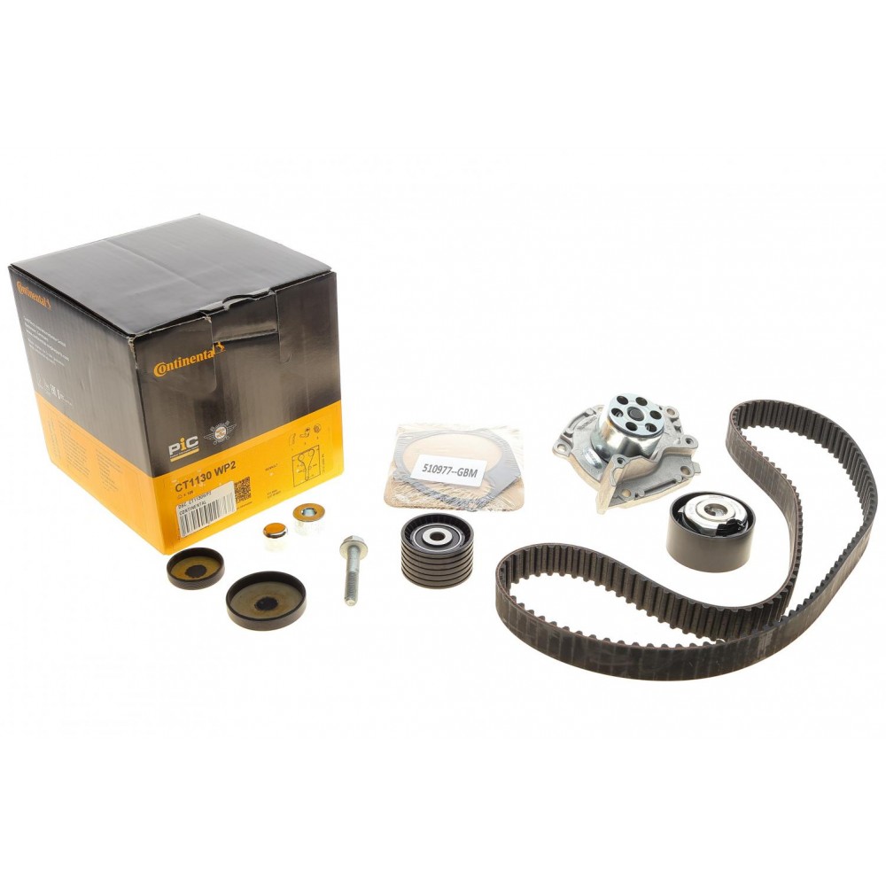 Комплект ГРМ + помпа Renault Clio III/Megane II/III/Scenic II/Trafic 2.0 16V 01- (27x126z)(без болтів)