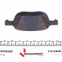 Колодки гальмівні (передні) Ford Focus/Mazda 3/5 03-