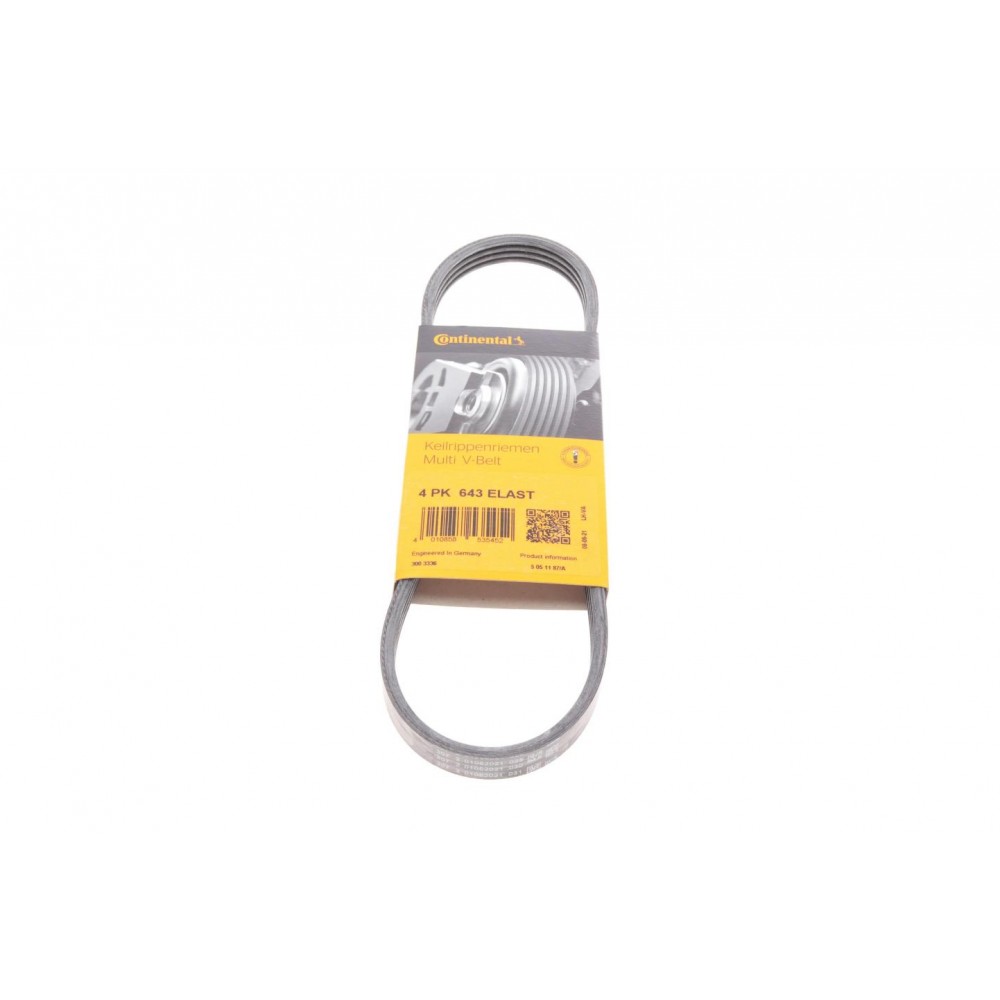 Ремінь генератора Opel Astra J/Insignia A 1.6/1.8 08-17/Alfa Romeo 159 1.8MPI 05-11