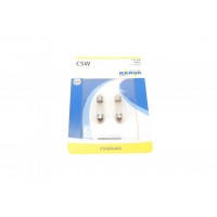 Автолампа C5W 12V 5W SV8.5 (11x35mm) (блістер/ 2шт)