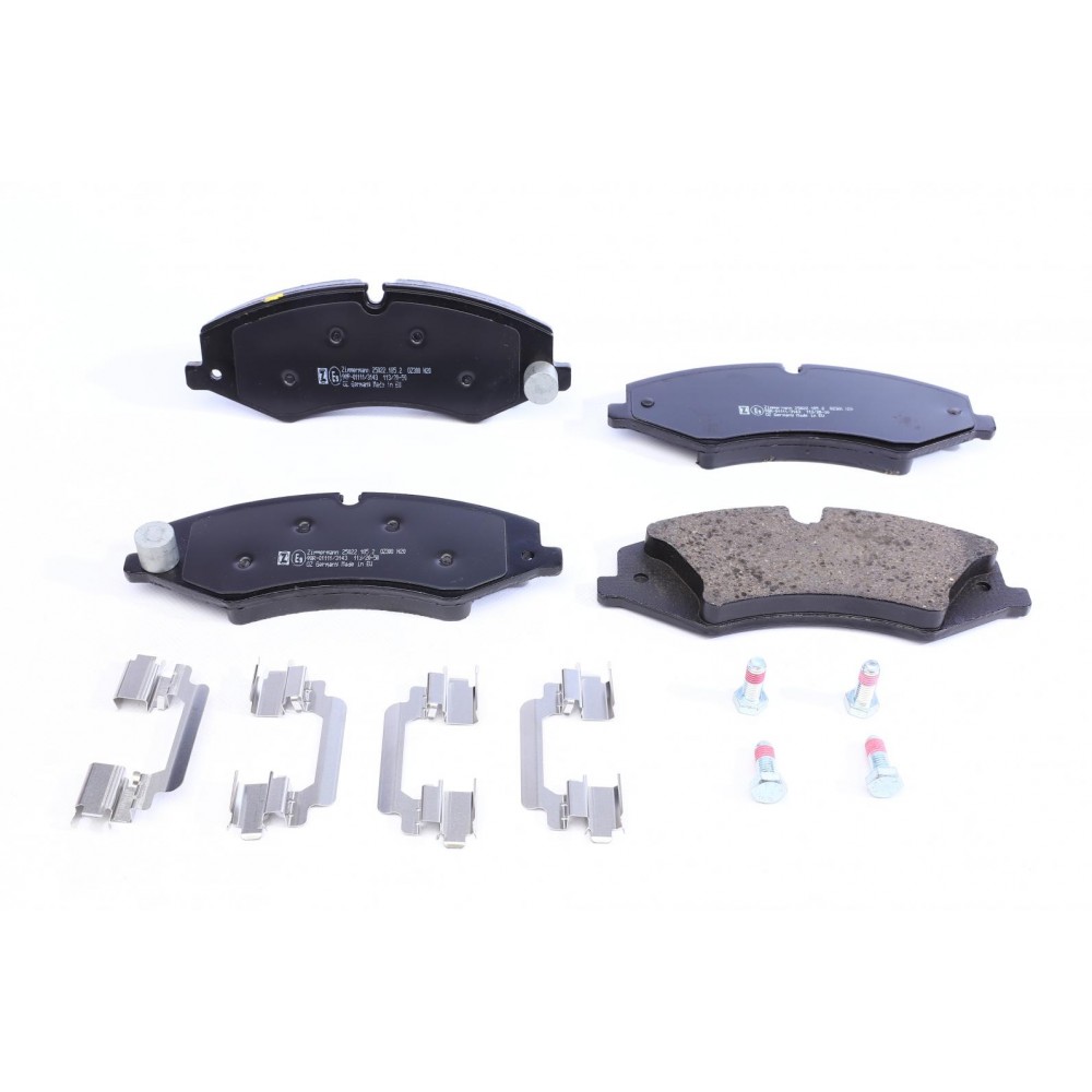 Колодки гальмівні (передні) Land Rover Discovery IV/V/Range Rover 2.0-5.0 4x4 09- (TRW) (з аксес.)