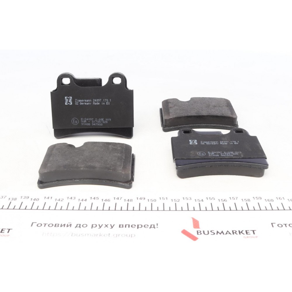 Колодки гальмівні (задні) VW Touareg 02-10 (Brembo)