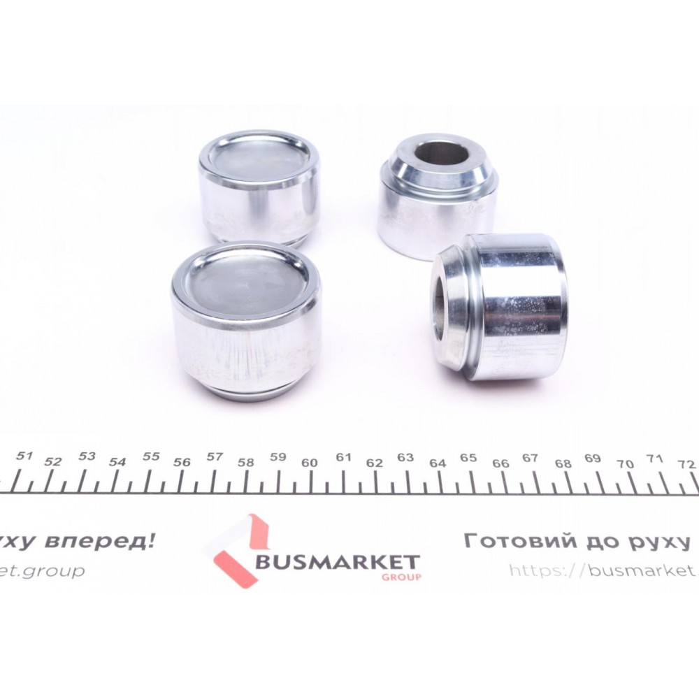 Ремкомплект супорта (переднього) Iveco Daily 90-99 (d=50mm) (+4 поршня) (Perrot)