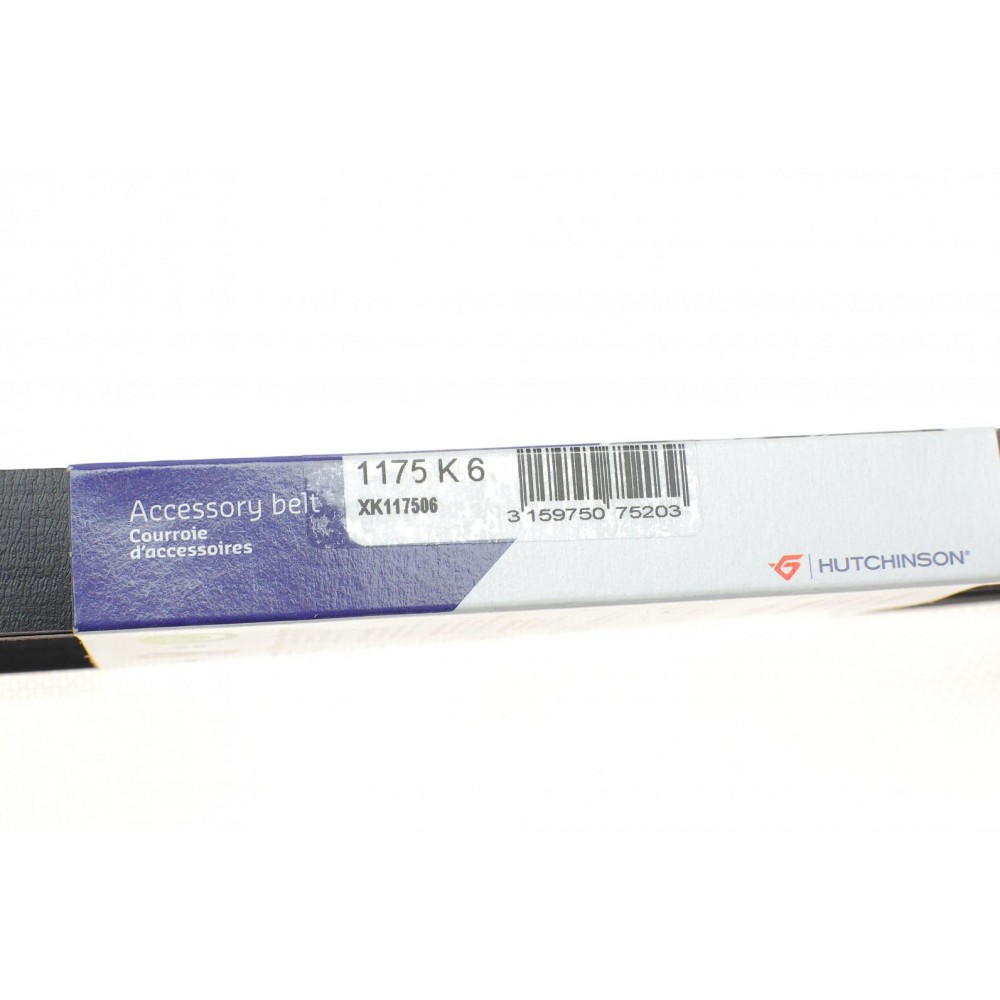 Ремінь генератора RenauT Duster 1.5 dCi 17- (6PK1175)